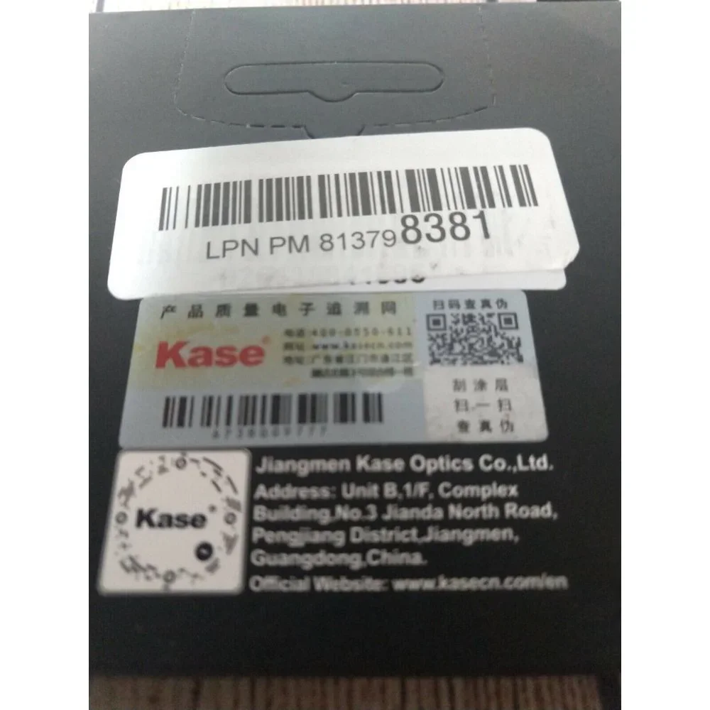 Kase 82mm Wolverine Magnetic ND1000 ND 3.0 10 Stop Filter with 82mm Adapter Ring